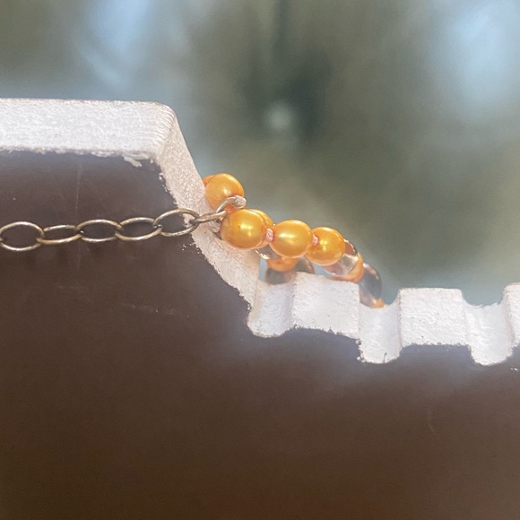 Smoky Topaz and Freshwater Pearl Necklace - Picture 9 of 9